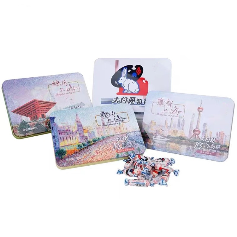 OEM Packing Flavours Big White Rabbit Creamy Milk Toffee Chewy Candy