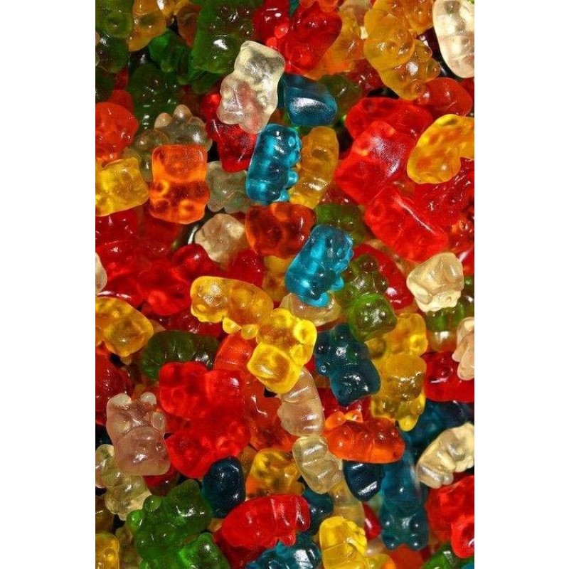 Wholesale Custom Colorful Sweet Fruit Flavor Bear Jelly Gummy Candy