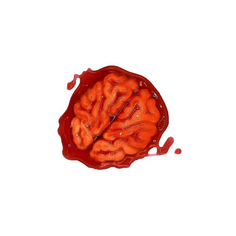 OEM Mix Fruit Jam Bloody Brain Shape Soft Gummy Candy