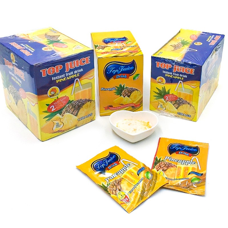 Wholesale Fruit Pineapple Flavour Sachet Insatant Juice Powder