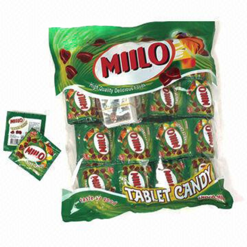 OEM Milk Chocolate Flavor Tablet Press Candy