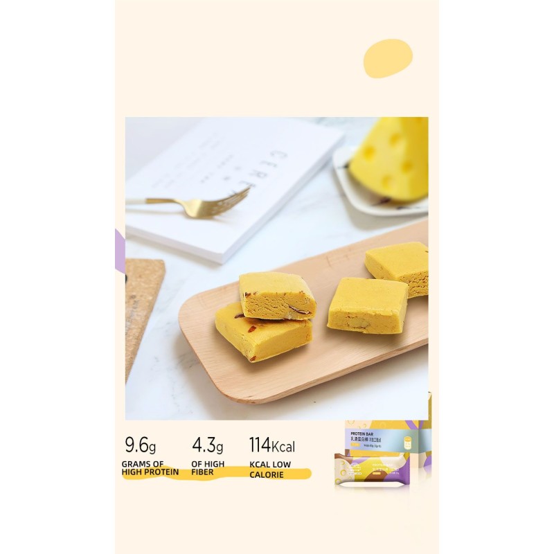 Wholesale Private Label mango Chocolate and Cheese Flavour Muscle Pure Whey Protein Bars