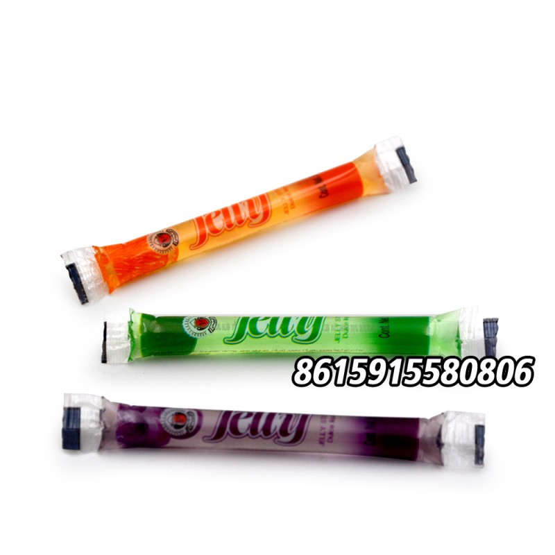 OEM Assorted Fruit Flavor Stick Jelly Candy