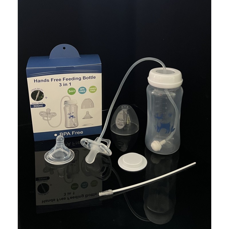 Feeding Bottle Factory - New Design 3-in-1 Anti-Bloating Wide Neck