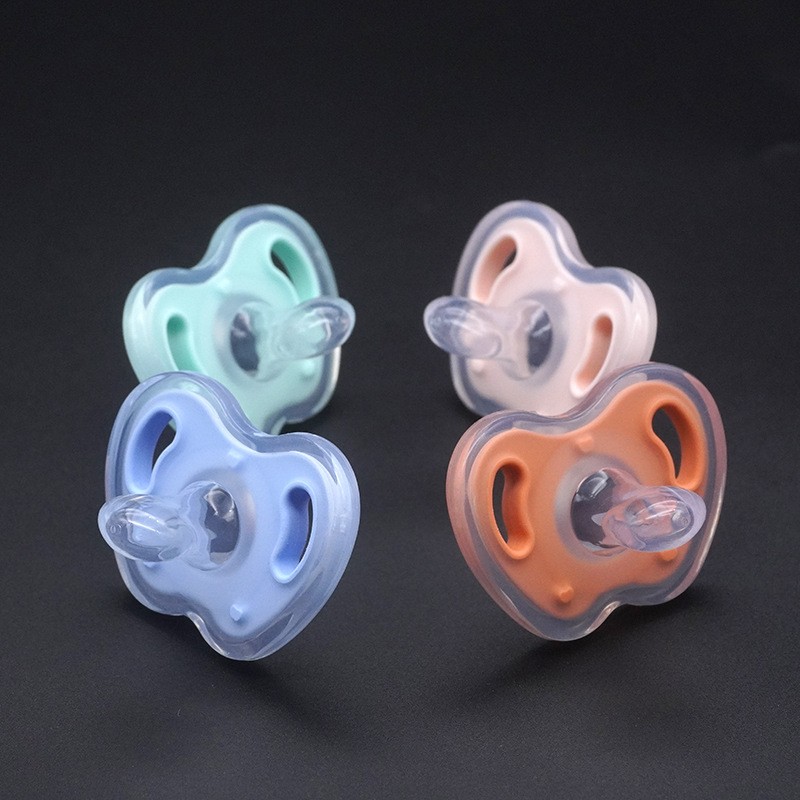 Baby Pacifier Nipple Supplier - Factory Wholesale Two-Tone Food Grade
