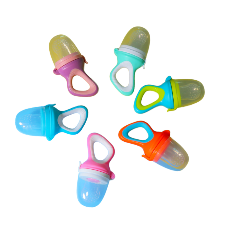 Baby Teether Factory - BPA-Free Funny Fruit-Shaped Soft Silicone