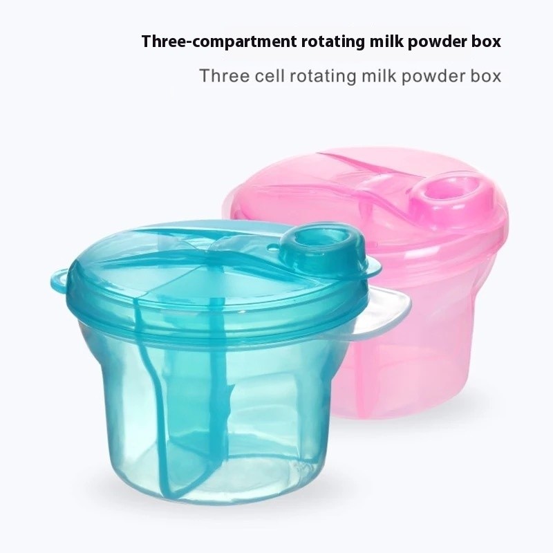 Baby Bottle Storage Jar Supplier - Portable 3-Compartment Outgoing Design