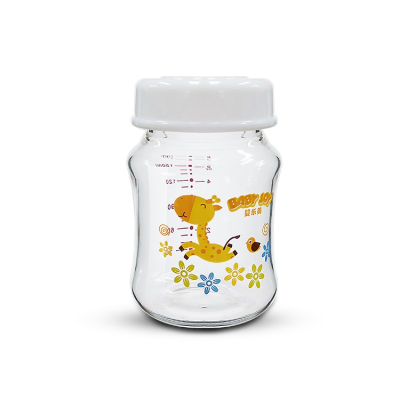 Glass Feeding Bottle Factory - Borosilicate Wide Neck Breast Milk