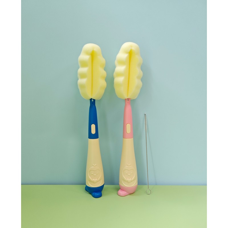 Household Cleaning Brush Factory - 2 in 1 Nylon Steel PP Material