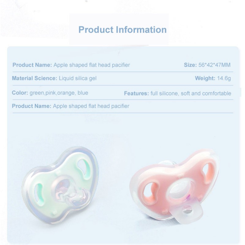 Baby Pacifier Nipple Supplier - Factory Wholesale Two-Tone Food Grade