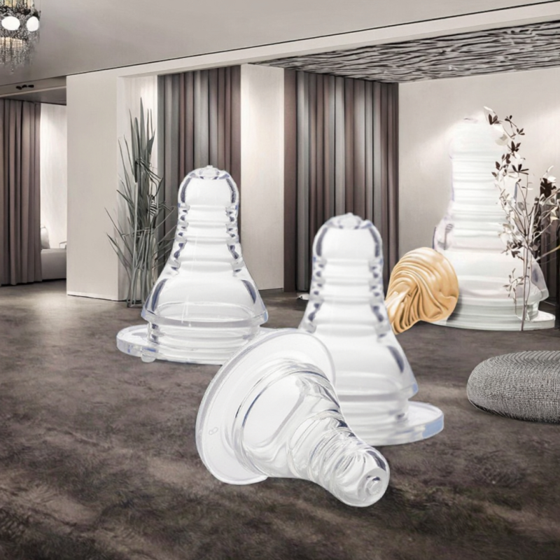 Baby Pacifier Supplier - BPA-Free Silicone Newborn Soother Natural