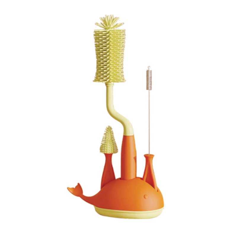 Baby Bottle Brush Manufacturer - High Quality 3-in-1 Eco-Friendly PP