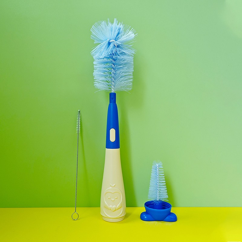Baby Bottle Brush Supplier - Wholesale New Design Easy Use PP Handle