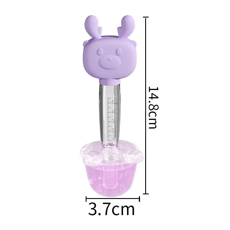 Medicine Feeder Manufacturer - Cartoon Animal Portable Silicone Nipple