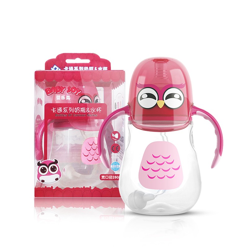 Baby Feeding Bottle Manufacturer - 210ml-420ml Handle Spout Straw