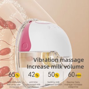 Wearable Breast Pump Factory - Electric Leak Proof European Standards