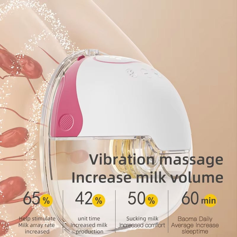 Wearable Breast Pump Factory - Electric Leak Proof European Standards