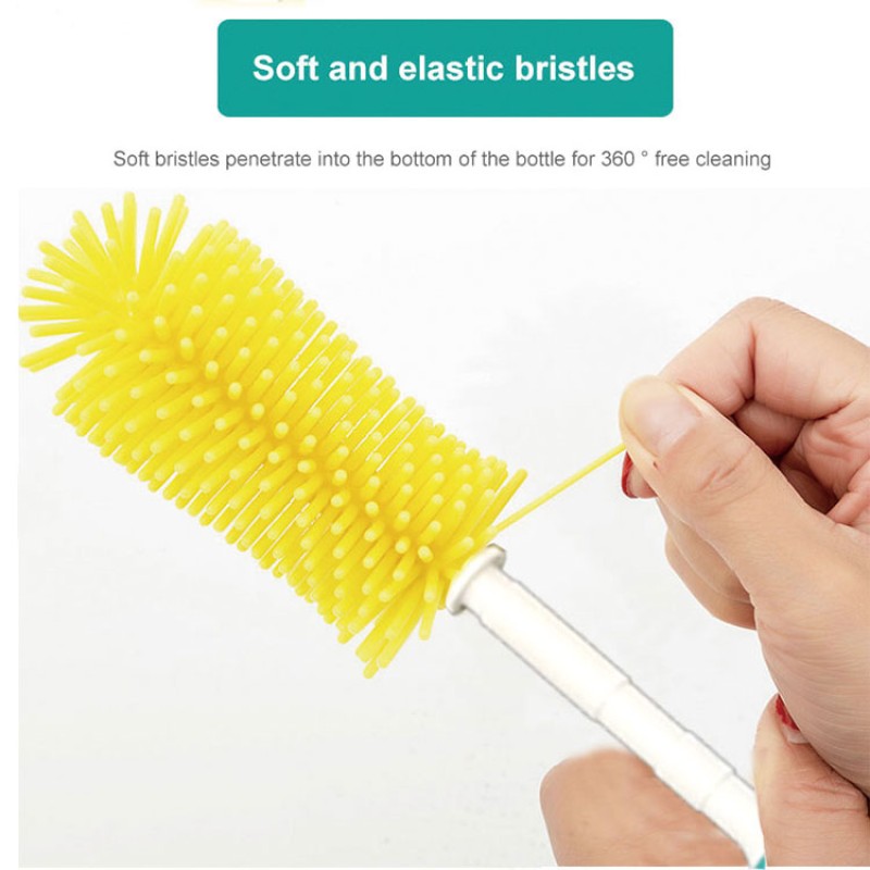 Bottle Brush Factory - Custom Nylon 3-in-1 Nipple Straw Cleaner