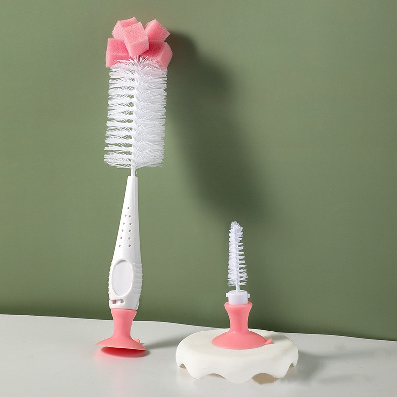 Baby Feeding Bottle Brush Supplier - Nylon Material for Gentle Cleaning