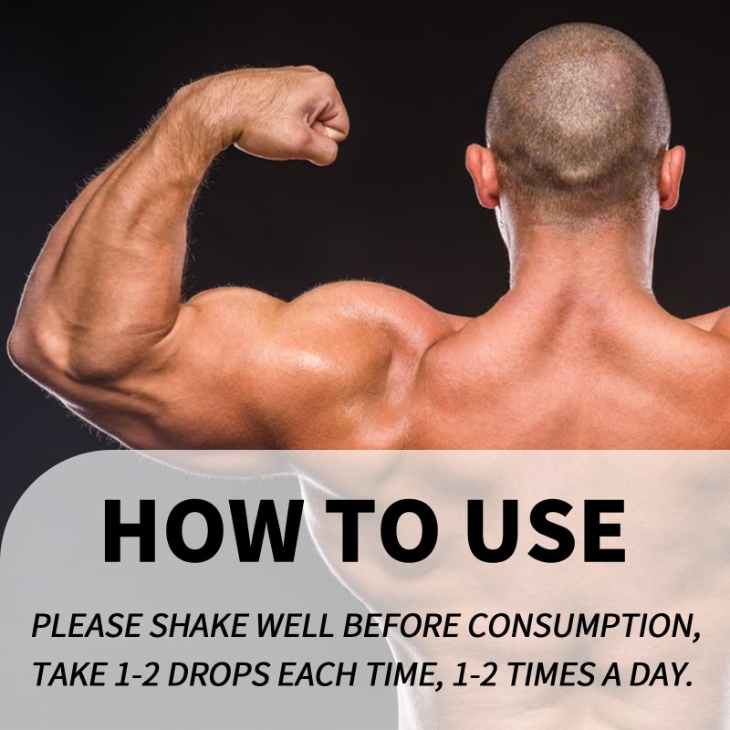 Googeer Peak Power Men's Body Supplement Drops Increase in Libido and Desire Increase in Satisfaction Enhanced Hardness Length