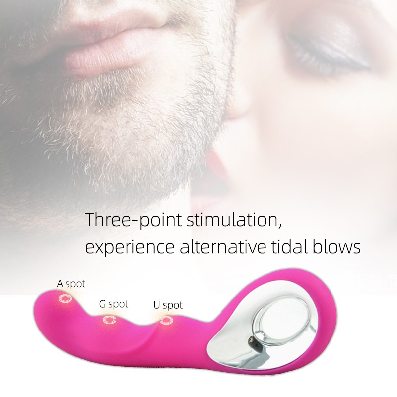 Powerful 10 Frequency Rechargeable Dildo Rabbit Vibrator Sex Toys for Women Vaginal Anal Massager G Spot Clitoris Stimulation