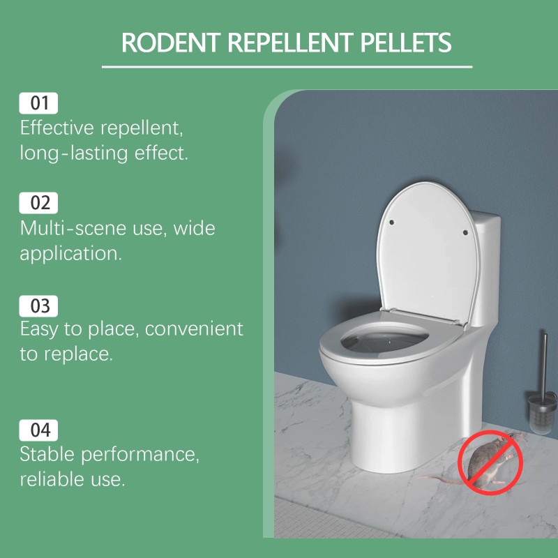 Portable Rodent Repellent Pills for Daily Rodent protection in Warehouses and Homes