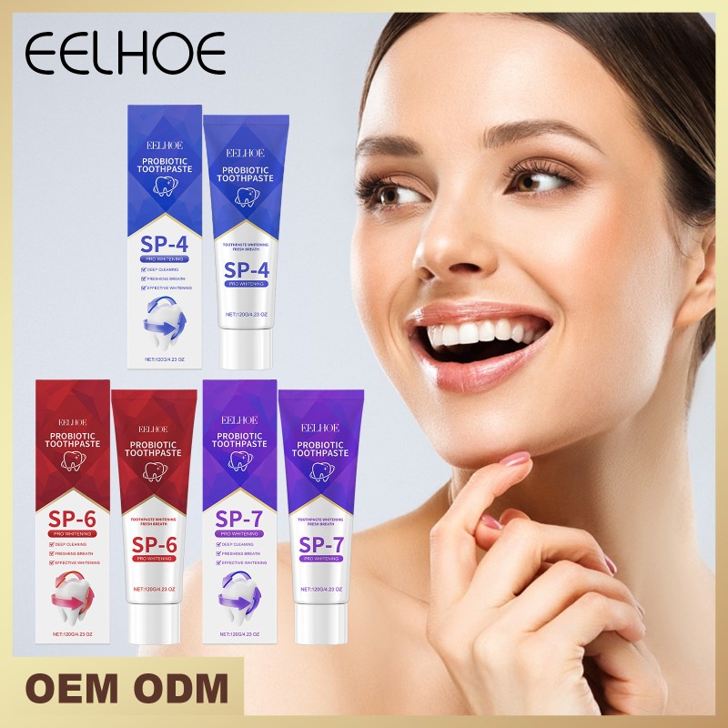 EELHOE Probiotic Multi-Purpose Toothpaste Brightening & Whitening Fresh Breath & Gum Protection Optimal Teeth Cleaning