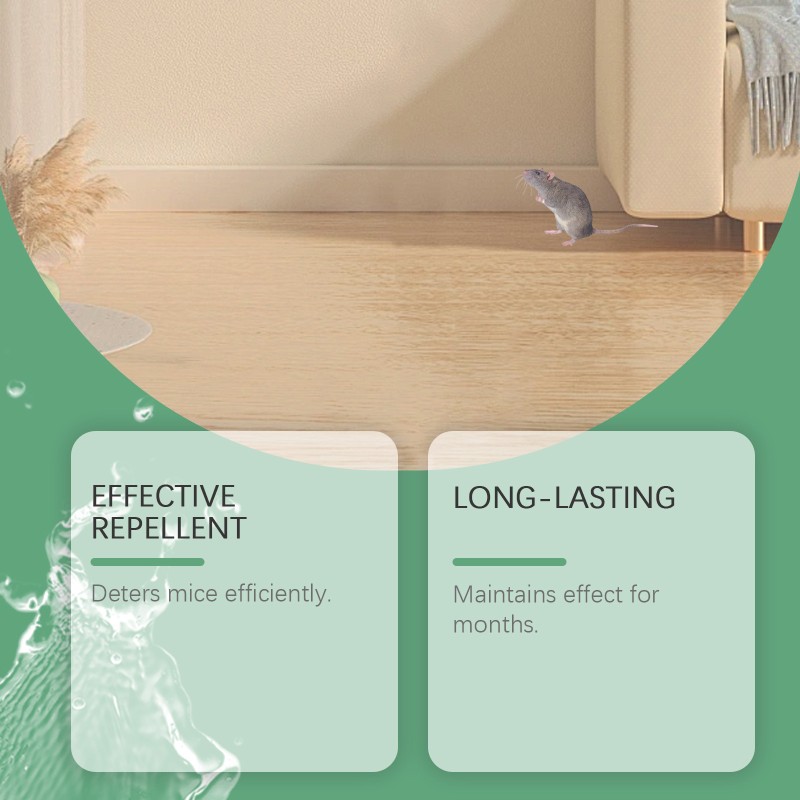 Portable Rodent Repellent Pills for Daily Rodent protection in Warehouses and Homes