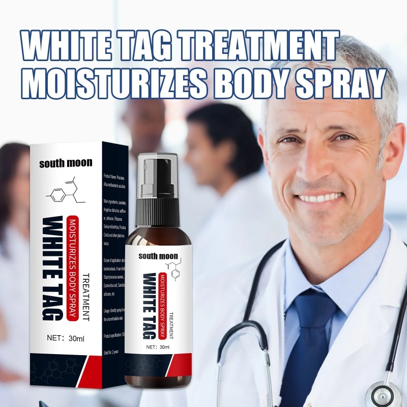 South Moon Vitiligo Spray Moisturizing White Spots Leukoplakia Disease Pigment Melanin White Tag Care