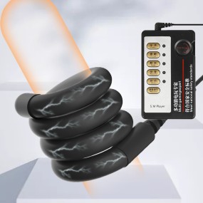 Lternative Training Electric Toy Lock-up Restraint Masturbation Ring Winding Exercise Long-term Trainer