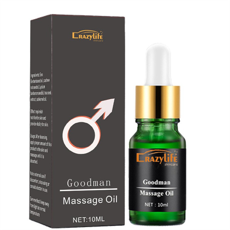 Hot Sale 10ml Men's Care Enlargement Oil Enhanced Ability Thickening Oil for XXL Man Mineral-Based Massage Essentia
