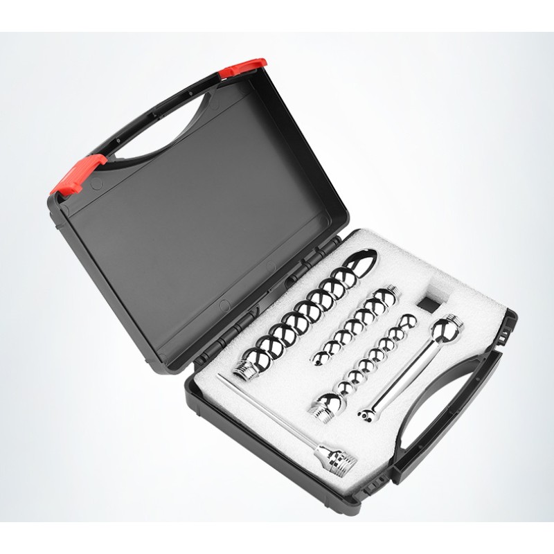 Adult Sex Toy Vaginal Metal Irrigator, Vaginal Bead, G-spot Cleaning, Enema, and Women's Washing Tool