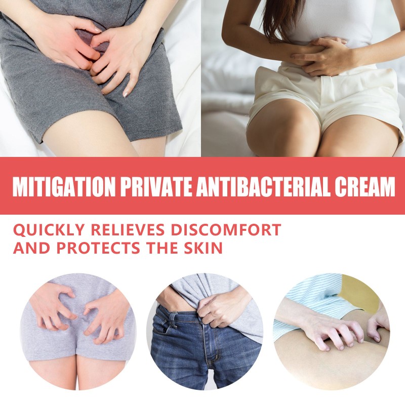 South Moon 100% Herbal Formula Organic Vegan Women's Body Cleansing Odor Relieve Anti-Itch Relief Cream with Quick Effect