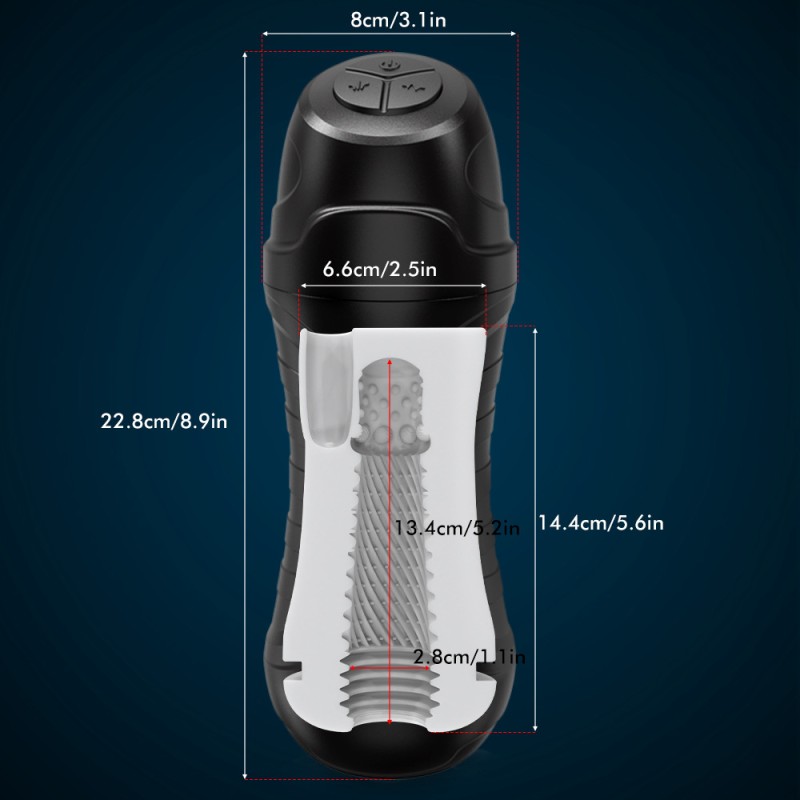 Mens Automatic Sucking Masturbation Cup Vaginal Penis Vibrator Massager Pocket Pussy Dicks Glans Trainer Adult Sex Toys