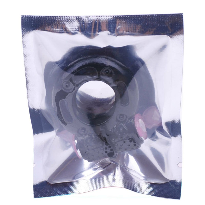 Cock Penis Ring Vibrator Silicone Rubber Male Products Strong Vibration Delay Ejaculation Cock Ring for Men Adult Sex Toy