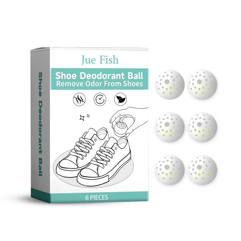 JUE FISH Shoe Socks Deodorant Balls Shoe Cabinet Solid Air Freshener Fragrance Sneaker Deodorizer Sneakers Remove Odor Ball