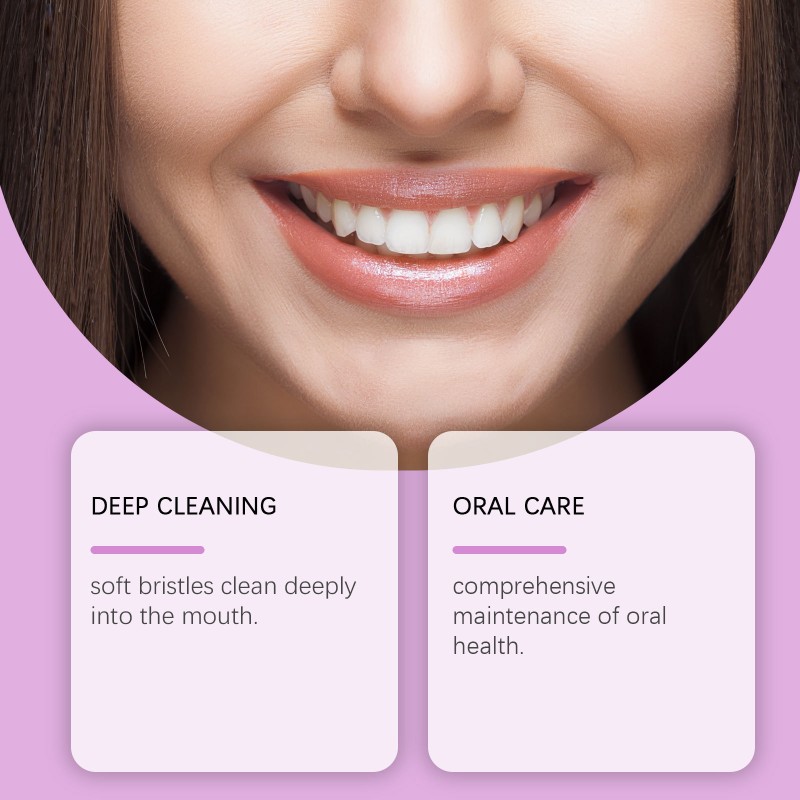 ORALHOE Biodegradable Slim Soft Toothbrush Home Hotel Use Nylon Bristles for Gentle Teeth Cleaning Brightens Odor Plastic Handle