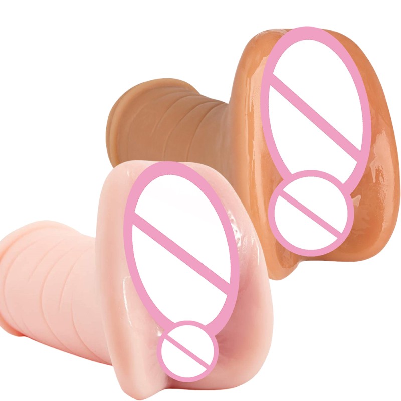 Dualpurpose Channel for Imported Raw Materials Safe TPE Material 17cm Long Penis Masturbator Cup Mens Masturbation Products