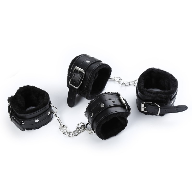 10 Piece Set of Leather Fun PU 10 Piece Set of Adult Toys for Couples