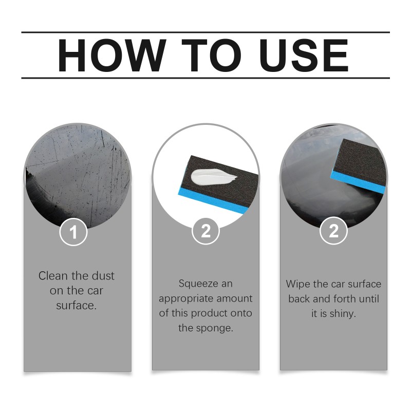 Car Scratch Repair Wax, Car Paint Polishing and Waxing, Paint Surface Scratch Maintenance and Refurbishment Care Wax