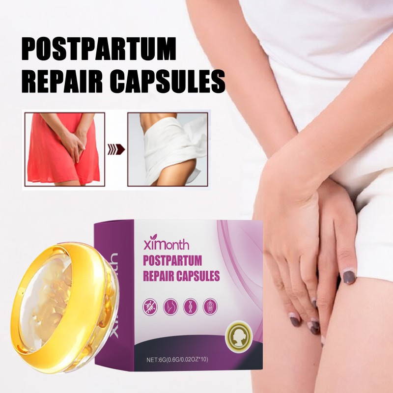 Women's Gentle Skin Care Body Cleansing Firming Vaginal Tightening Capsules Odor Removal with Itching Relief