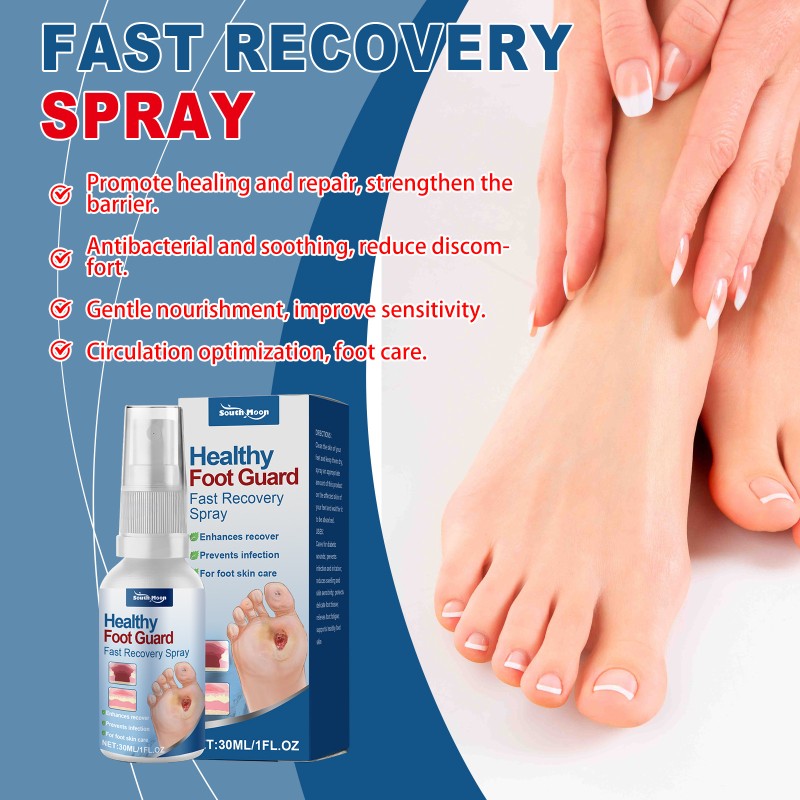 Wholesale South Moon Deep Nourishing Lasting Moisturizing Refreshing and Comfortable Foot Health Massage Spray