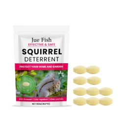Squirrel Repellent Pills for Home Use Outdoor and Courtyard Release Convenient Squirrel Repellent Pills