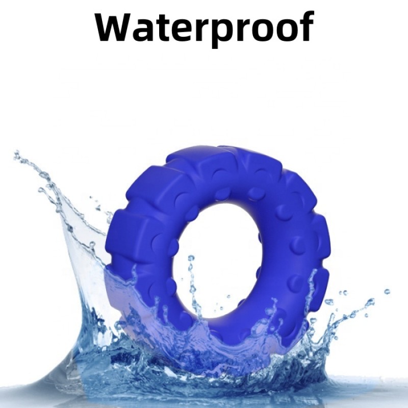 Wholesale Men's Soft Silicone Tyre Cock Ring Sex Toys Delay Ejaculation Feature