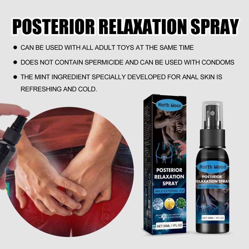 Men's Moisturizing Body Care Spray Protective and Nourishing Personal Care Product
