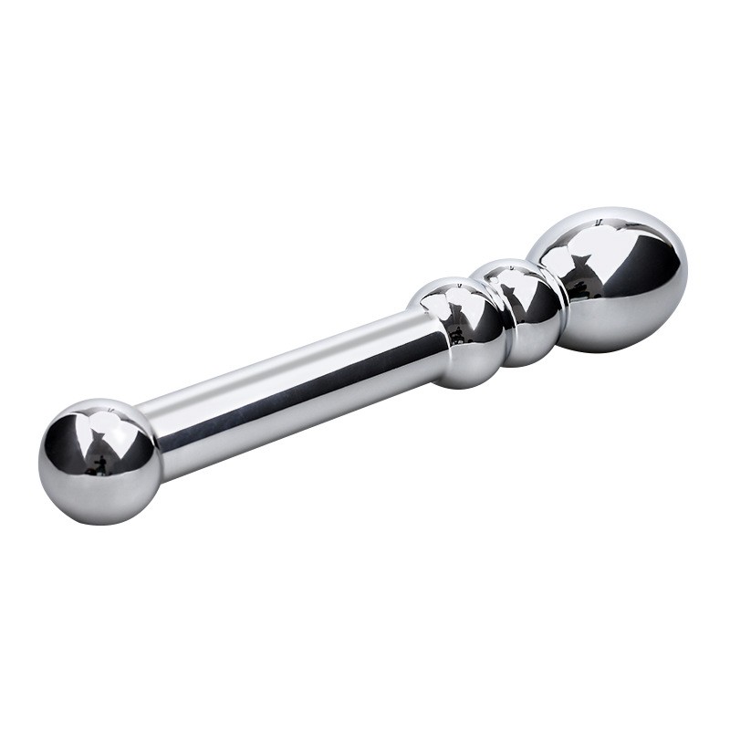 Metal Double Ended Anal Plug  Anal Appliance for Men and Women