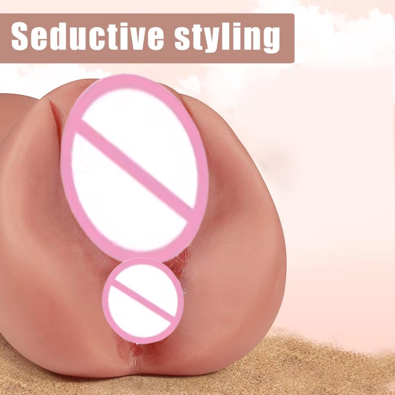 Oral Male Double Masturbation Soft Stick Sex Toys for Men Deep Throat Sex Realistic  Real Pussy