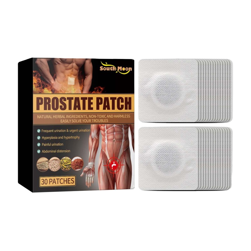 South Moon Prostatic Navel Plaster Natural Relieve Urinary Plaster Prostate Treatment Herbal Prostate Cushion Male Health Patch