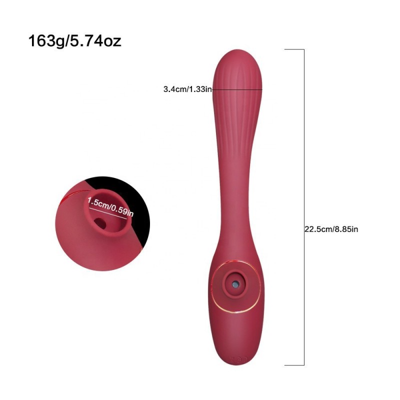 Multi Vibration and Sucking Modes Clitoral Stimulation Suction Vibrator Female Adult Sex Toys for Women