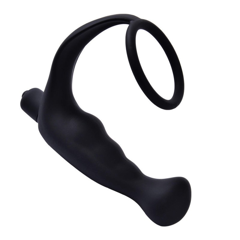 Men's Prostate Vibrator Frequency Conversion Massager Wearable Silicone Anal Plug Adult Sex Toy